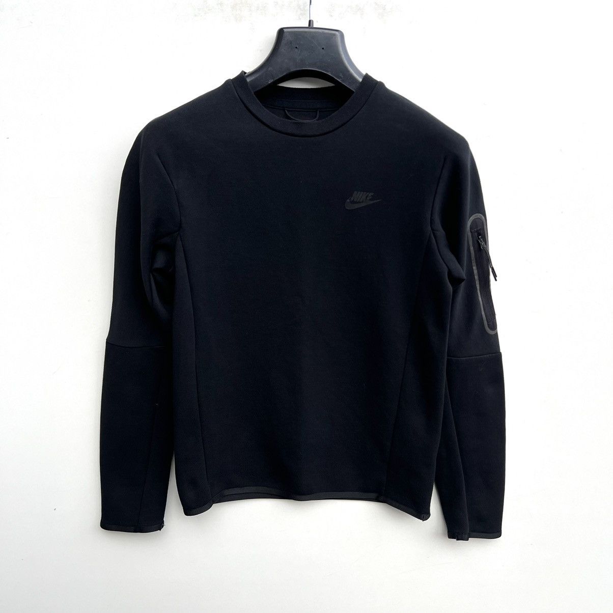 Nike Black Nike Tech Fleece Set Full Suit Drill Tracksuit Size US XS / EU 42 / 0 - 2 Thumbnail