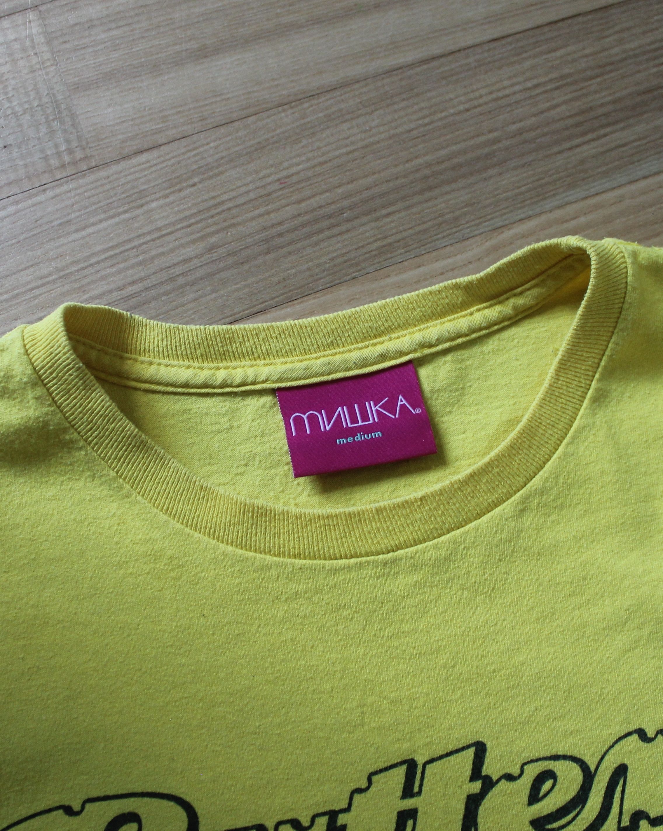 Mishka Mishka Butterz T-Shirt Yellow Size US M / EU 48-50 / 2 - 6 Thumbnail
