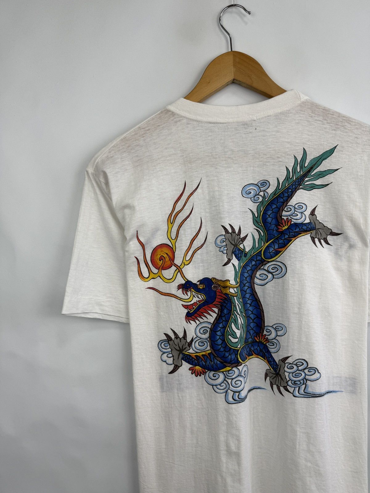 Japanese Brand × Samurai Jeans 🇨🇳 Vintage 1988 Dragon Boat Race Beijing June T-Shirt Retro Size US L / EU 52-54 / 3 - 10 Thumbnail