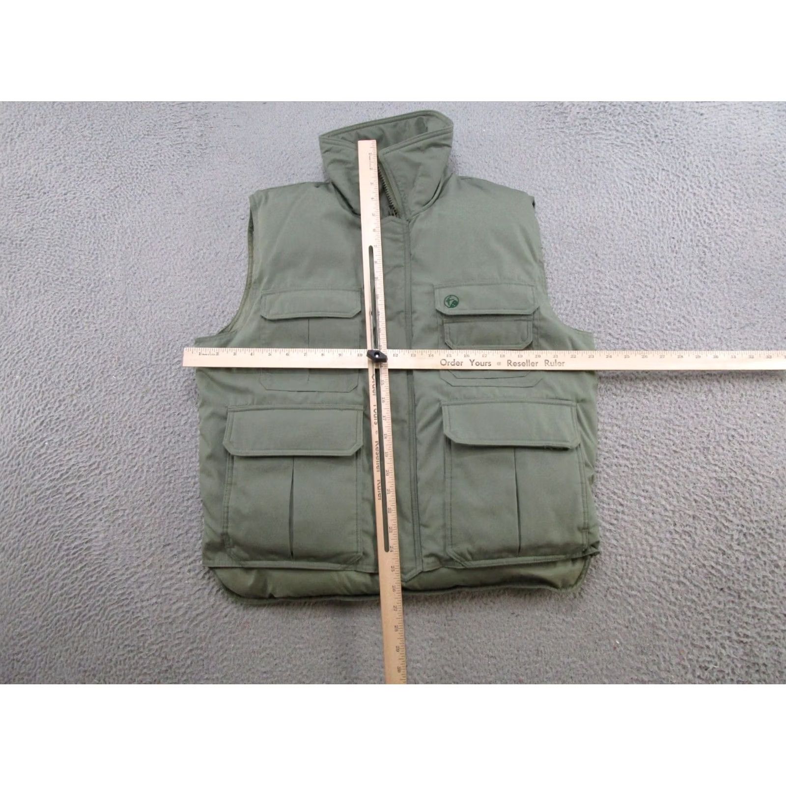 Vintage VINTAGE Gander Mountain Puffer Vest Jacket Green L Mens Down Fill Go​ose Down Fill Size US L / EU 52-54 / 3 - 5 Thumbnail