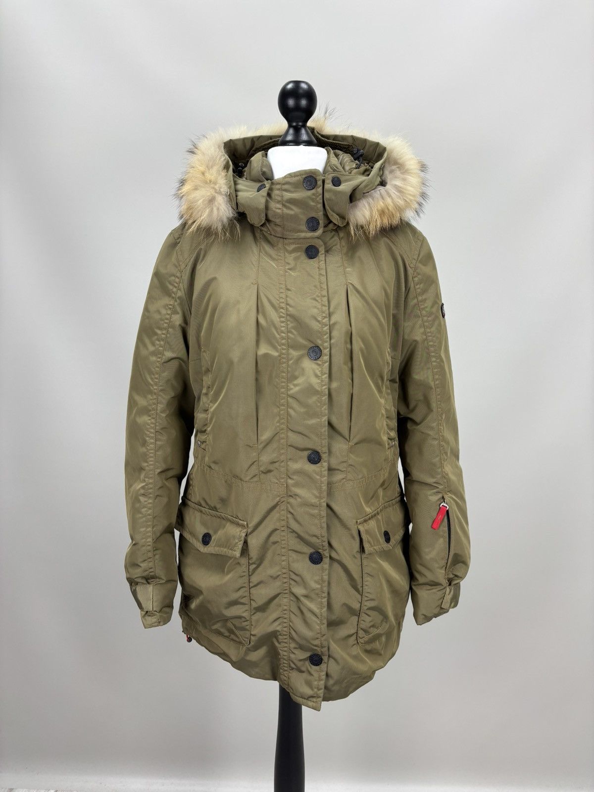 Bogner Womens puffer parka Bogner Fire Ice Size L Color Brown Size L / US 10 / IT 46 - 1 Thumbnail