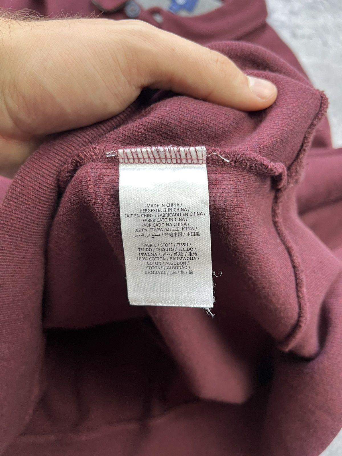 Gant Gant Mens Classic Sweater 1/4 Zip Cherry Red Size US XL / EU 56 / 4 - 6 Thumbnail
