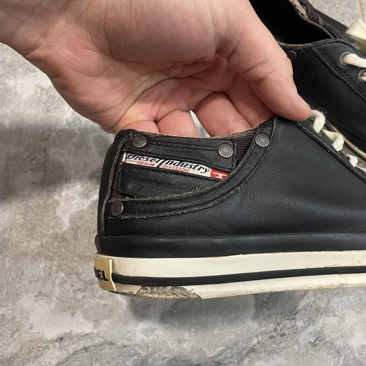 Diesel Vintage Diesel leather shoes sneakers boots y2k die rock sun Size US 9 / EU 42 - 3 Thumbnail
