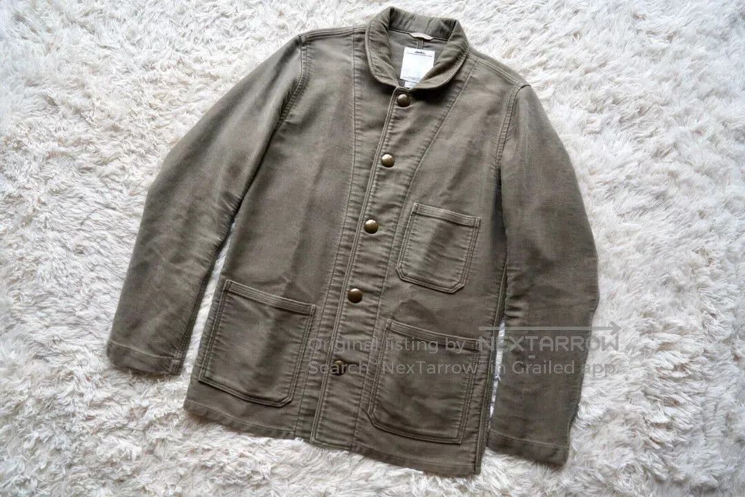 Visvim VISVIM CUNNINGHAM SMOCK（ DAMAGED MOLESKIN ） | Grailed