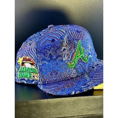 Atlanta Braves Silk Road 59FIFTY Hat Russet Sunset 2000 ASG