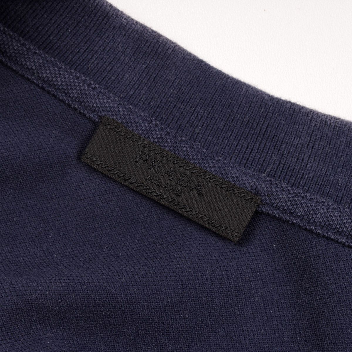 Prada Authentic PRADA Polo Shirts Dark Blue Size: L Size US L / EU 52-54 / 3 - 10 Thumbnail