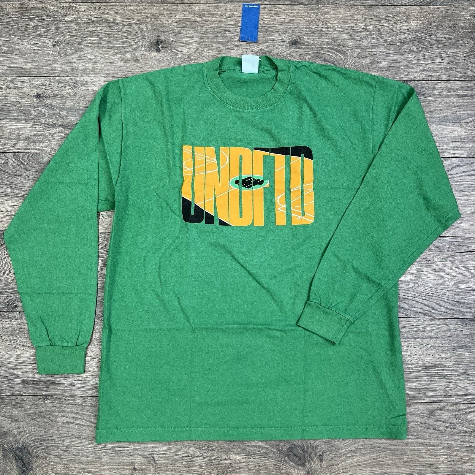 Undefeated Undefeated Long Sleeve Tee Size Large Mens Green Half Court Size US L / EU 52-54 / 3 - 1 Thumbnail