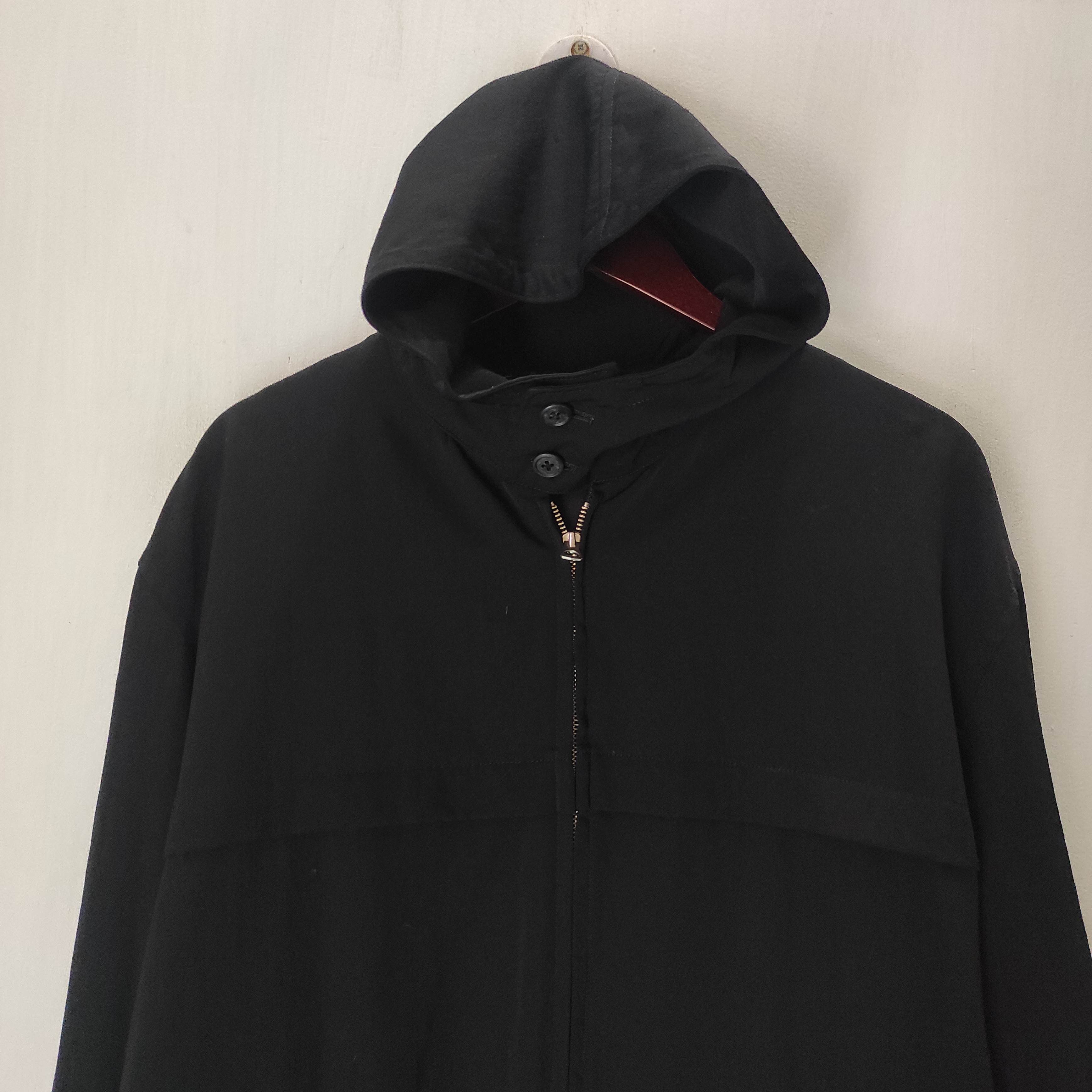 Rare Ys for men Yohji Yamamoto Long Jacket Hooded