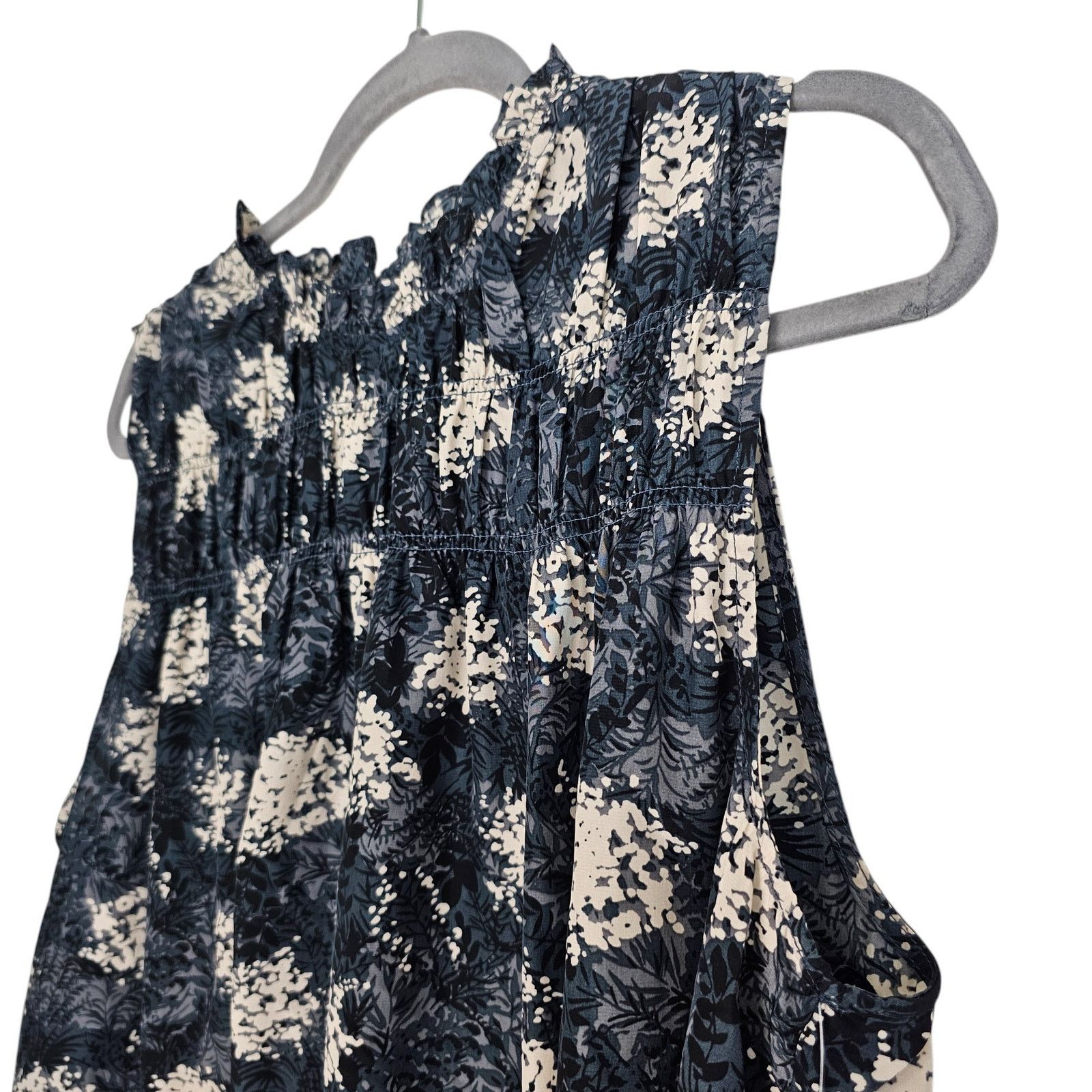 Joie Joie Womens Blouse Baltic Print Ruffle Romantic Feminine XL Size XL / US 12-14 / IT 48-50 - 5 Thumbnail