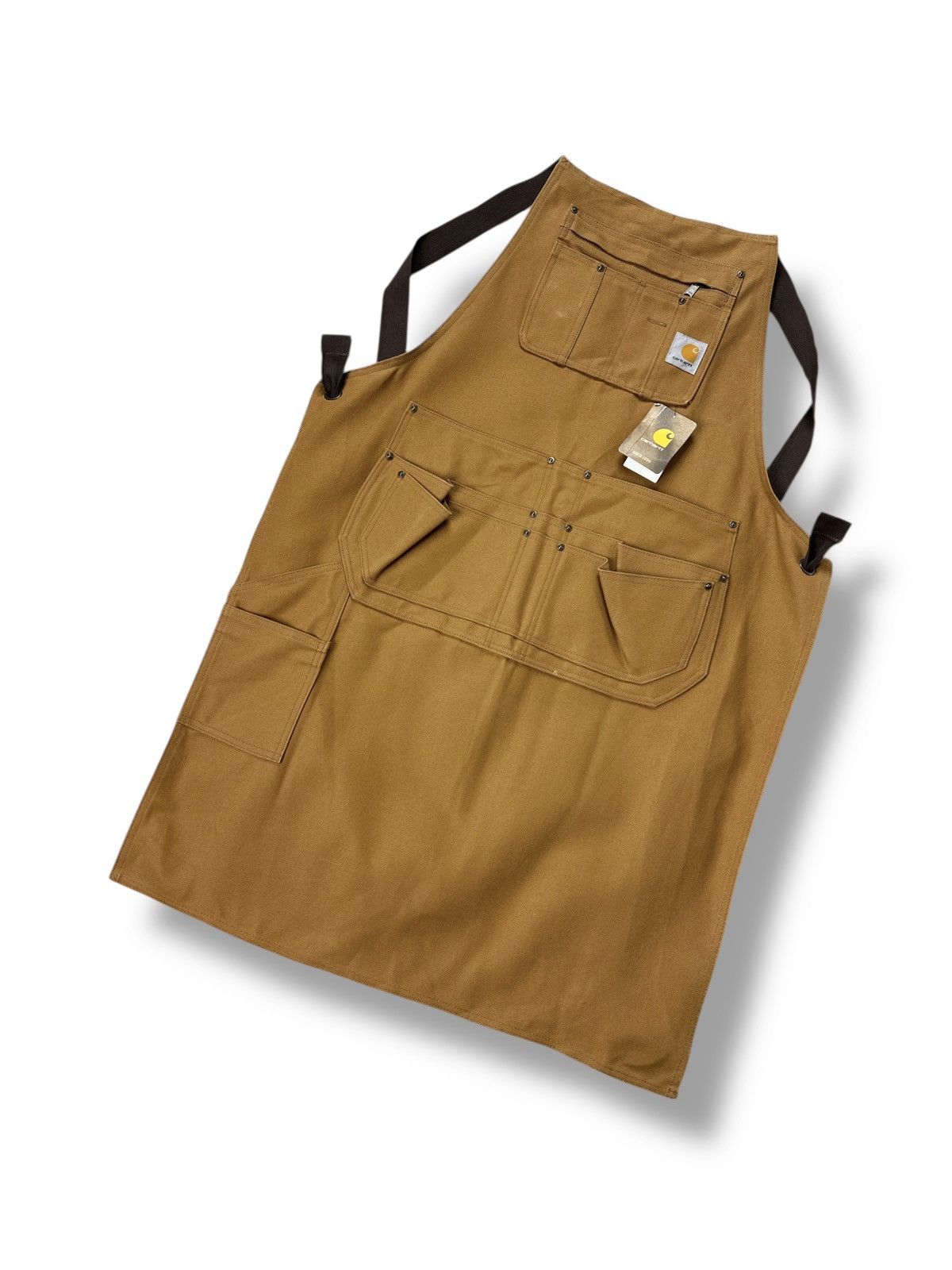 NWT🏷️ Vintage Carhartt Canvas Duck Work Tool Apron Carpenter