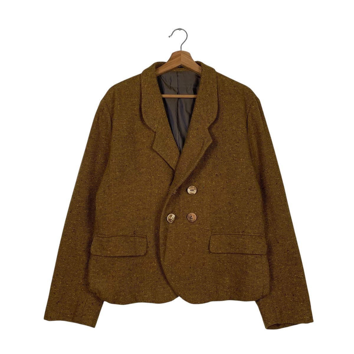 Japanese Brand Japanese Brand Lesvis A Bois Wool Jacket Size M / US 6-8 / IT 42-44 - 1 Thumbnail