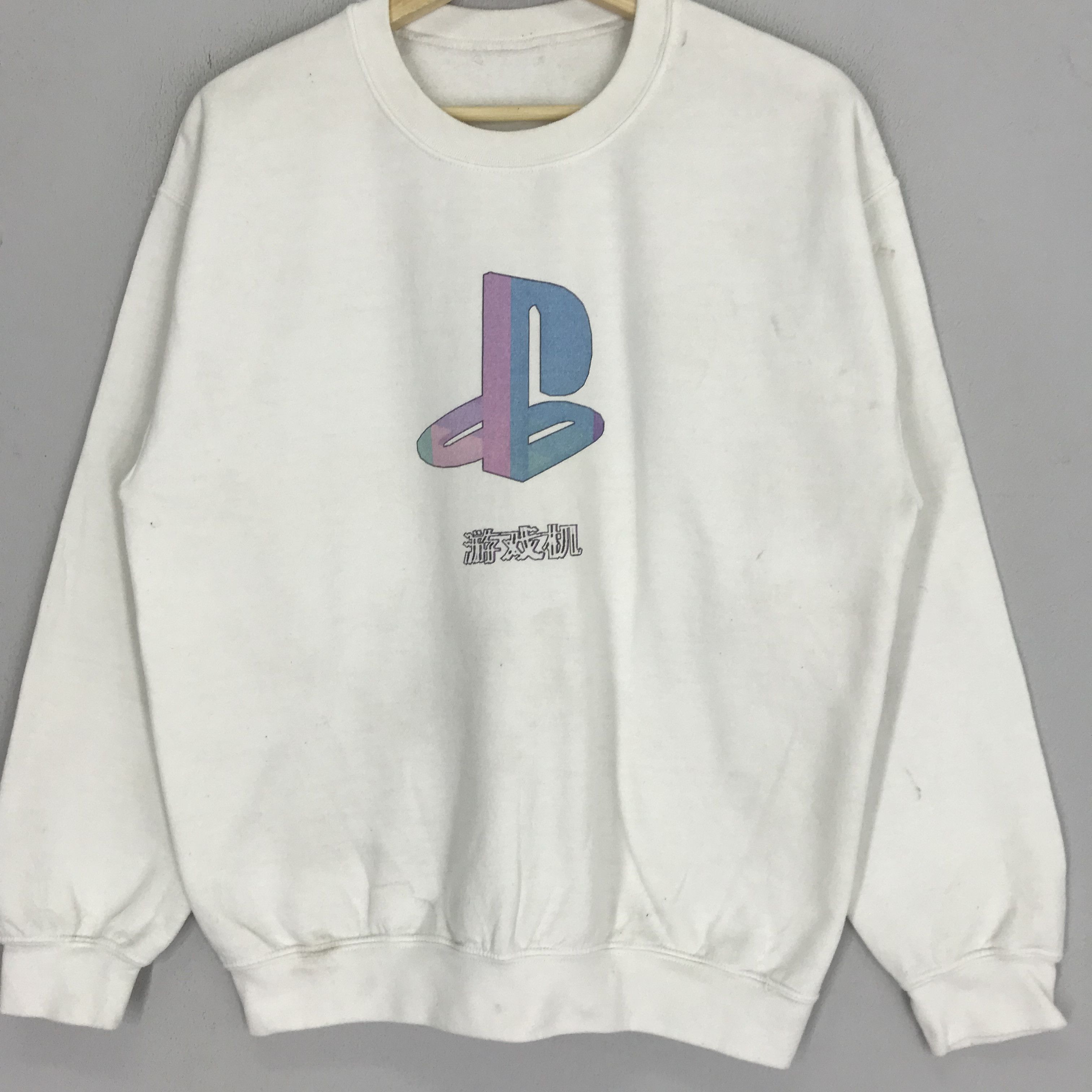 Playstation ntage Play Station PS Big Logo Exclusive Game - 142 Size US M / EU 48-50 / 2 - 2 Thumbnail
