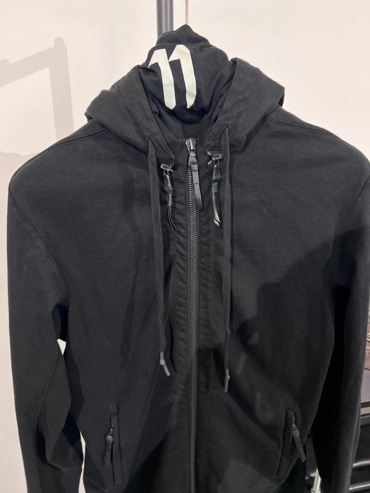 Boris Bidjan Saberi bbs 11by Z3B embroidered zipper hoodie L new with tags Size US L / EU 52-54 / 3 - 3 Thumbnail