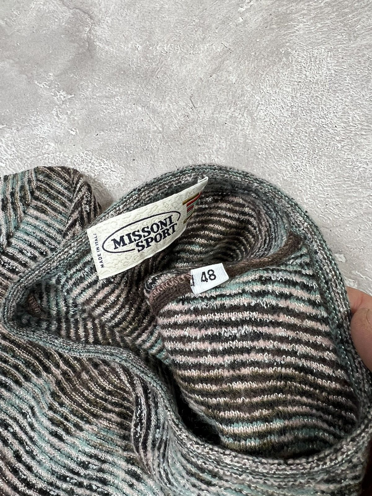 Missoni Vintage Missoni Sport Pattern Y2k Sweater Size M / US 6-8 / IT 42-44 - 6 Thumbnail