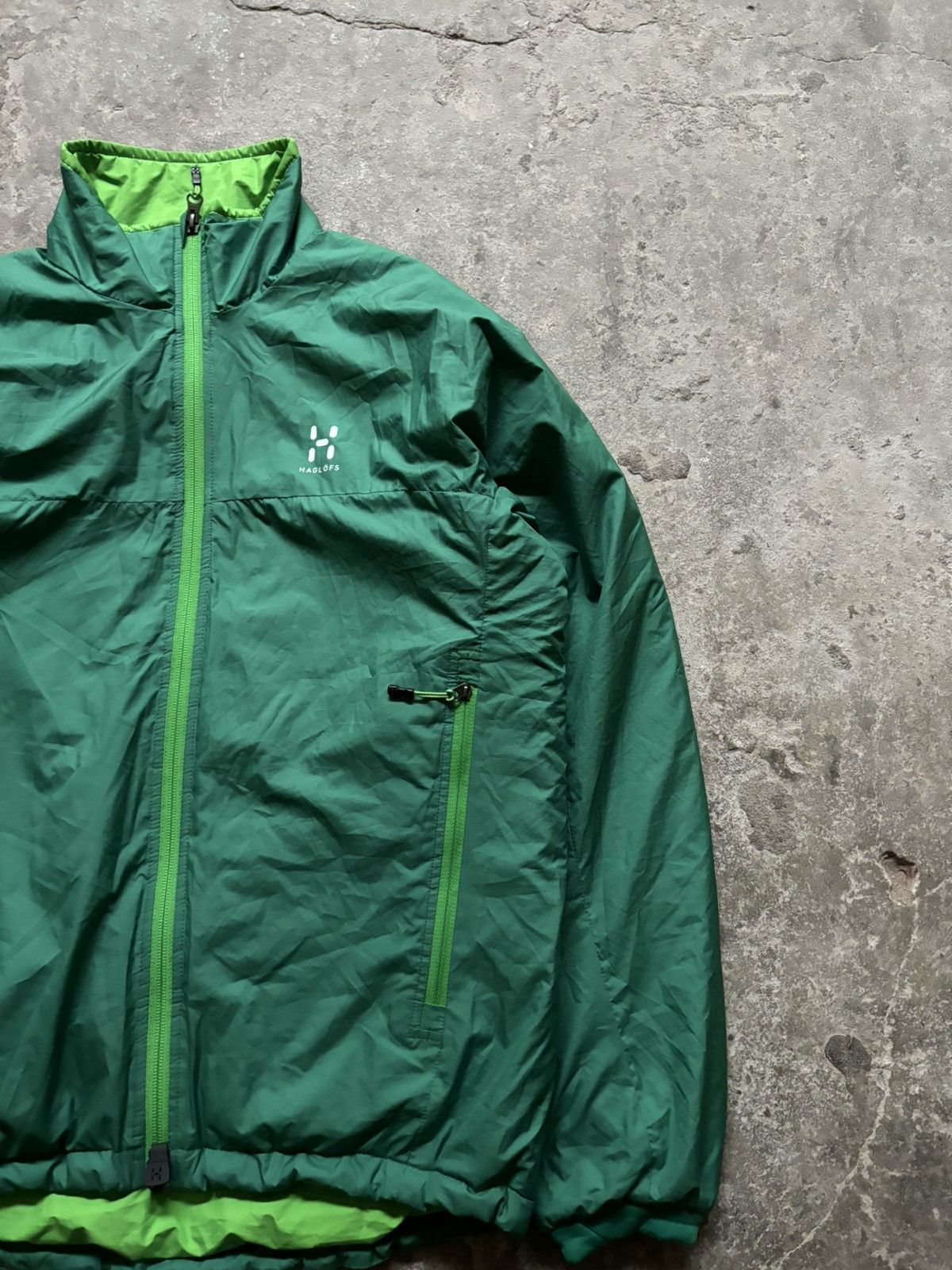 Haglofs Crazy !!! green haglofs light puffer jacket Size US S / EU 44-46 / 1 - 3 Thumbnail