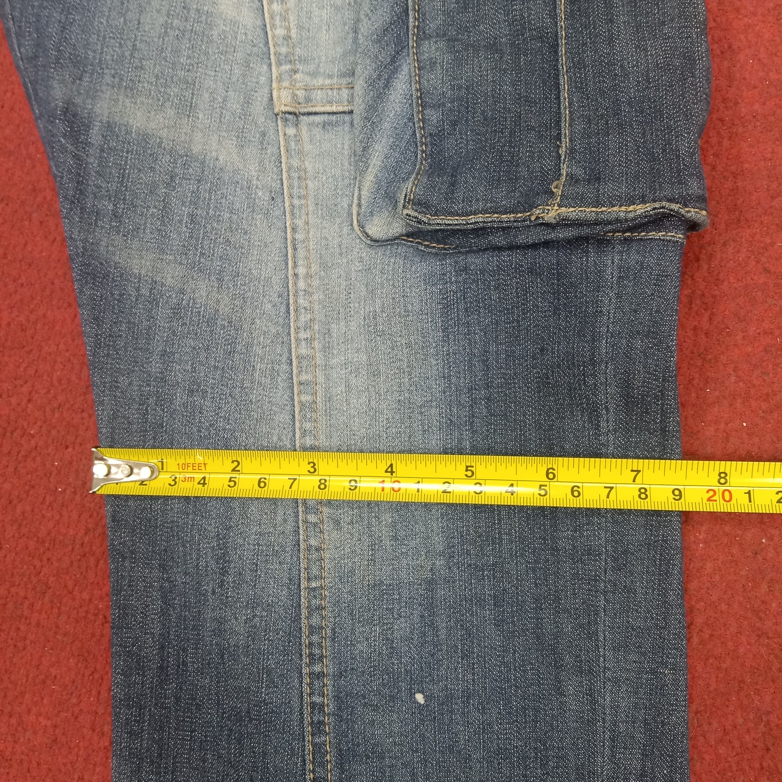 Japanese Brand × PPFM × Vintage PPFM Japanese Brand Rare Cargo Fashion Style Jeans Size US 31 - 10 Thumbnail