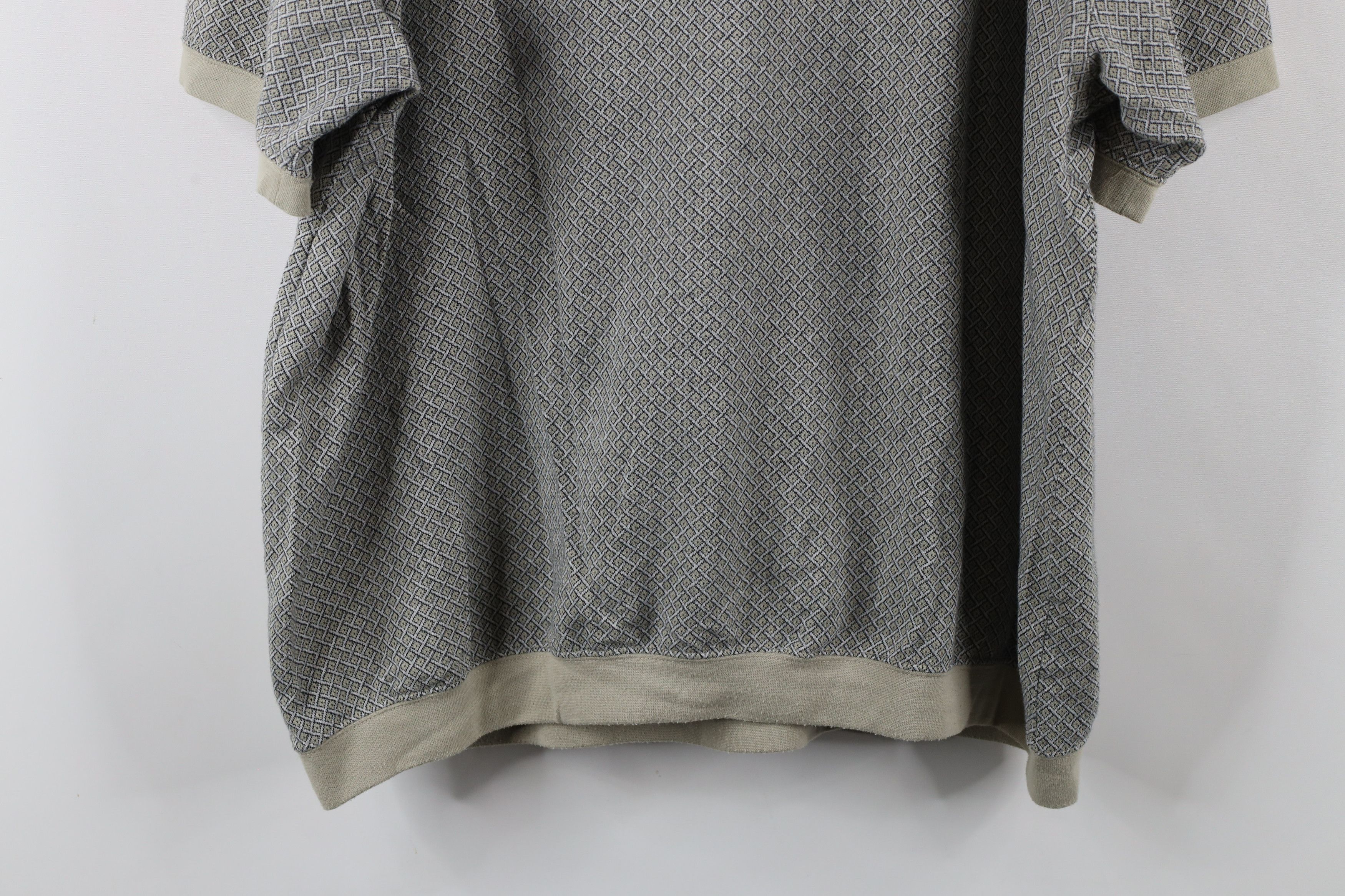 Vintage Vintage 90s Streetwear Diamond Collared Pullover Polo Shirt Size US XXL / EU 58 / 5 - 11 Thumbnail
