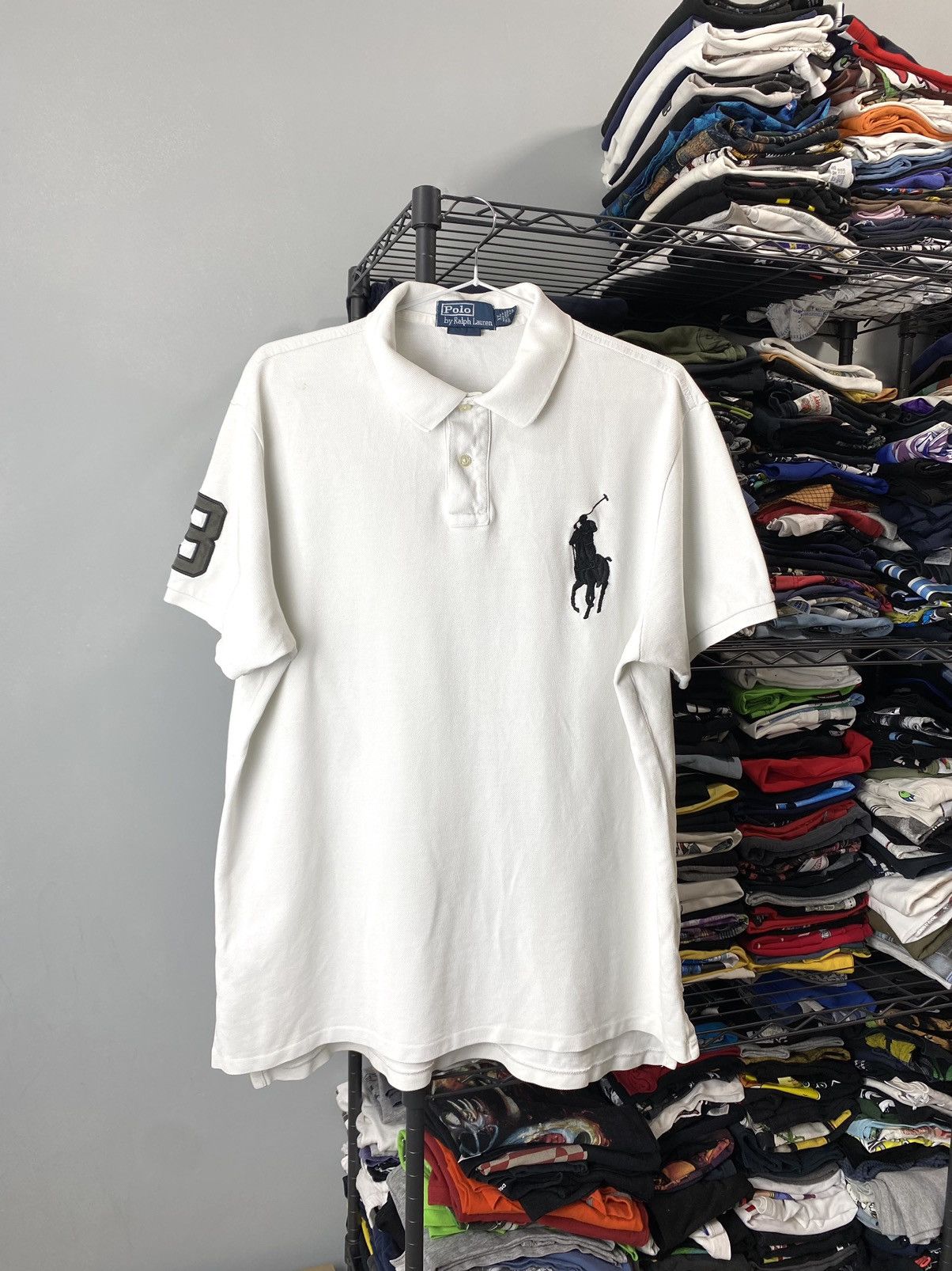 Polo Ralph Lauren Vintage Polo Ralph Lauren T Shirt Y2K Hype RRL Size US XL / EU 56 / 4 - 1 Thumbnail
