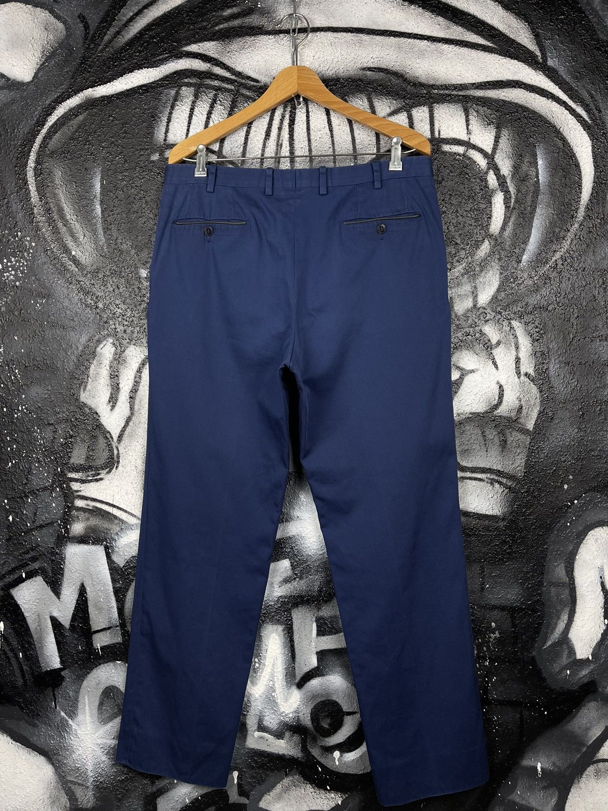 Brioni Brioni Blue Casual Pant Men’s Size 34 Size US 34 / EU 50 - 4 Thumbnail