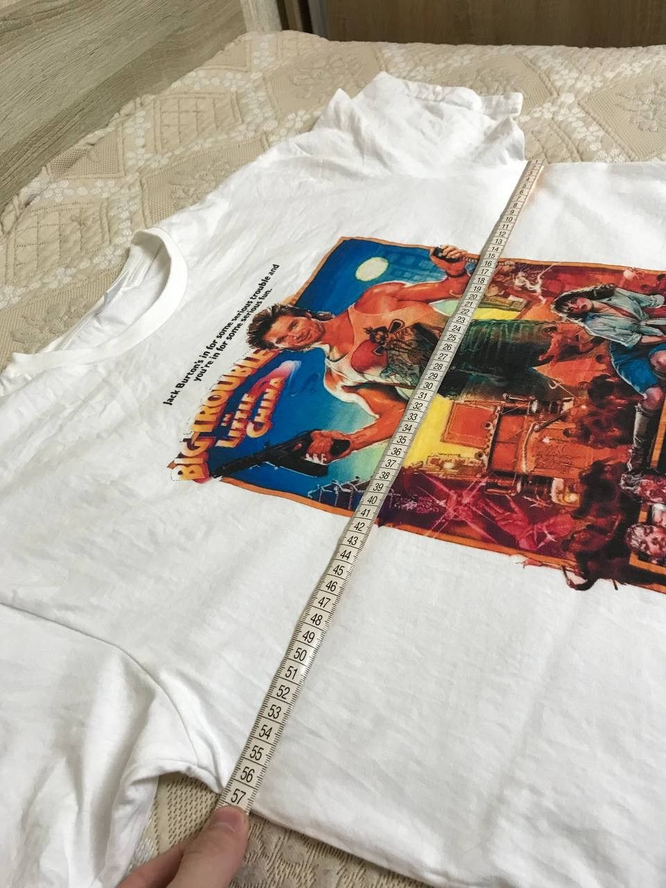 Vintage 🔥 Big Trouble in Little China Vintage Movie T Shirt USA Size US M / EU 48-50 / 2 - 9 Thumbnail