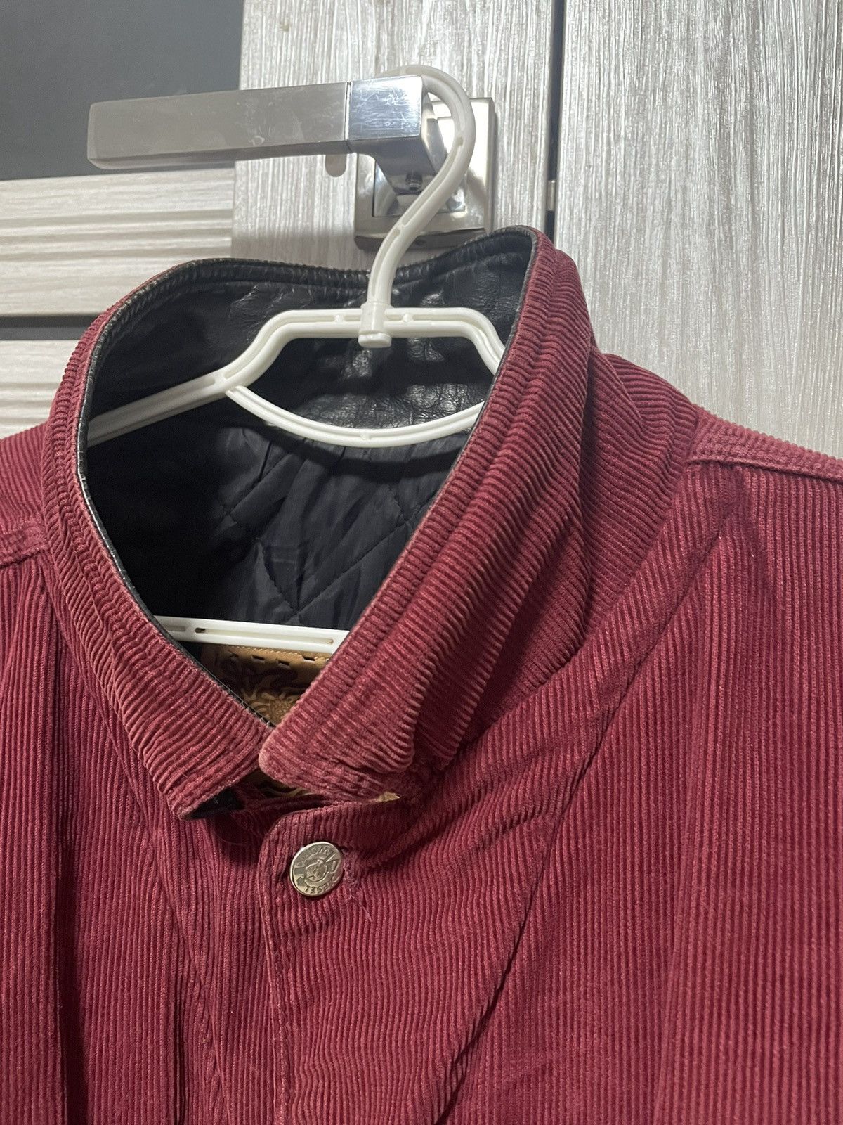 Diesel Vintage Rare Diesel Corduroy Distressed Jacket Velvet Size US L / EU 52-54 / 3 - 8 Thumbnail