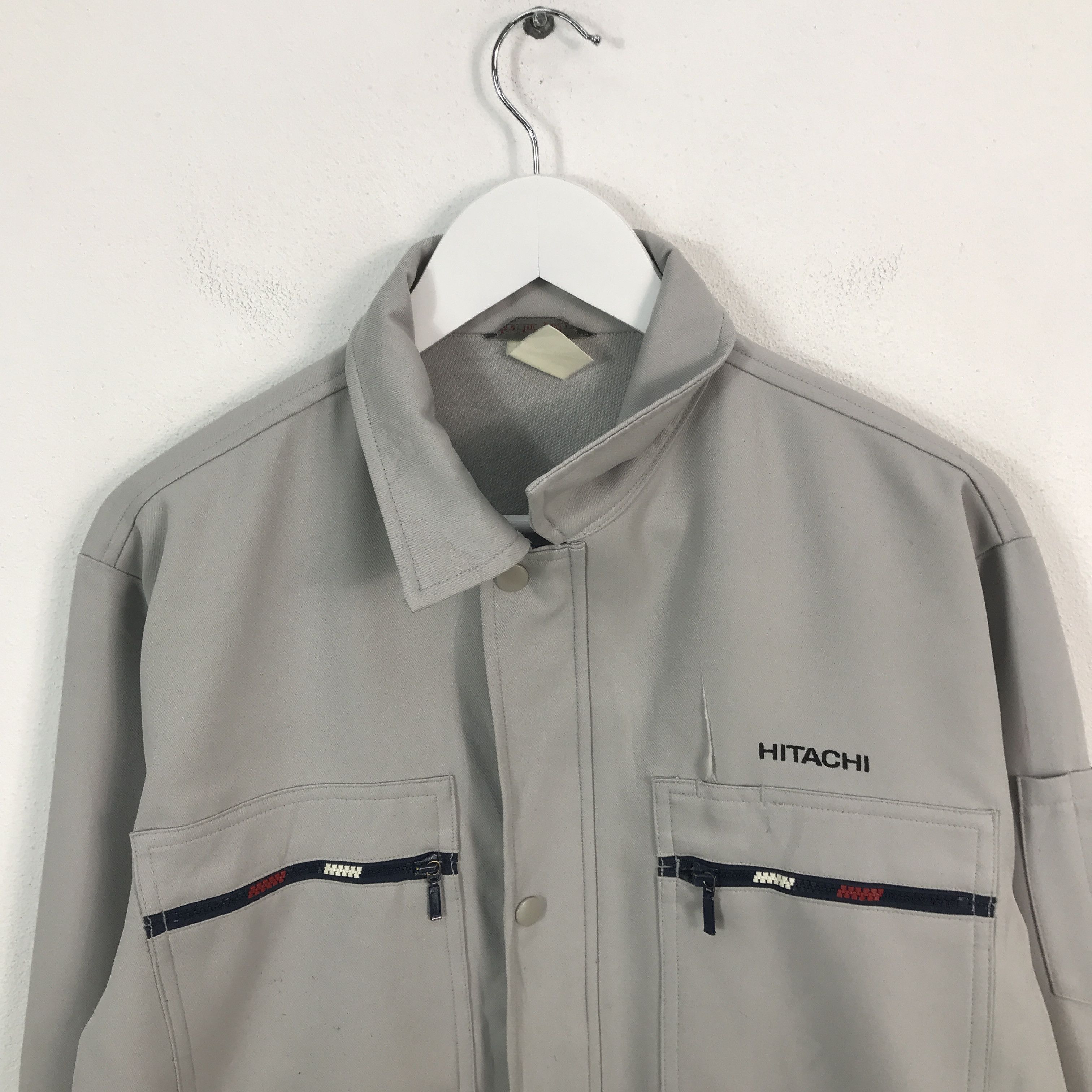 Japanese Brand × Vintage Rare Vintage hitachi work uniform japan jacket Size US L / EU 52-54 / 3 - 2 Thumbnail