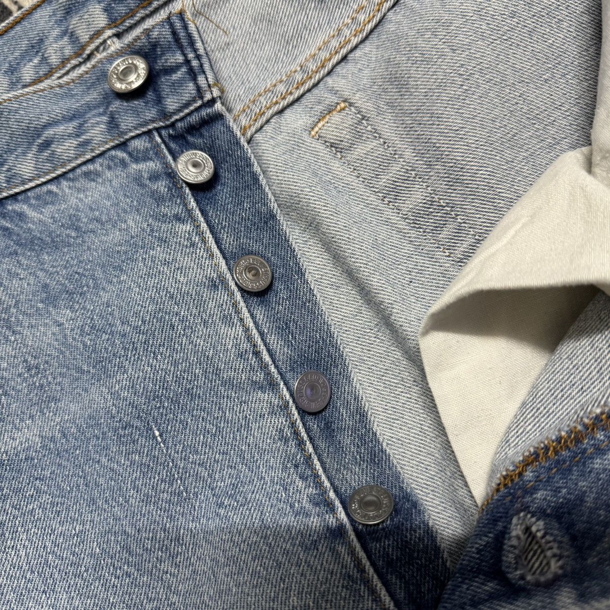 Levi's Vintage 90s Levis 501 Faded Blue Jeans Size US 35 - 15 Thumbnail
