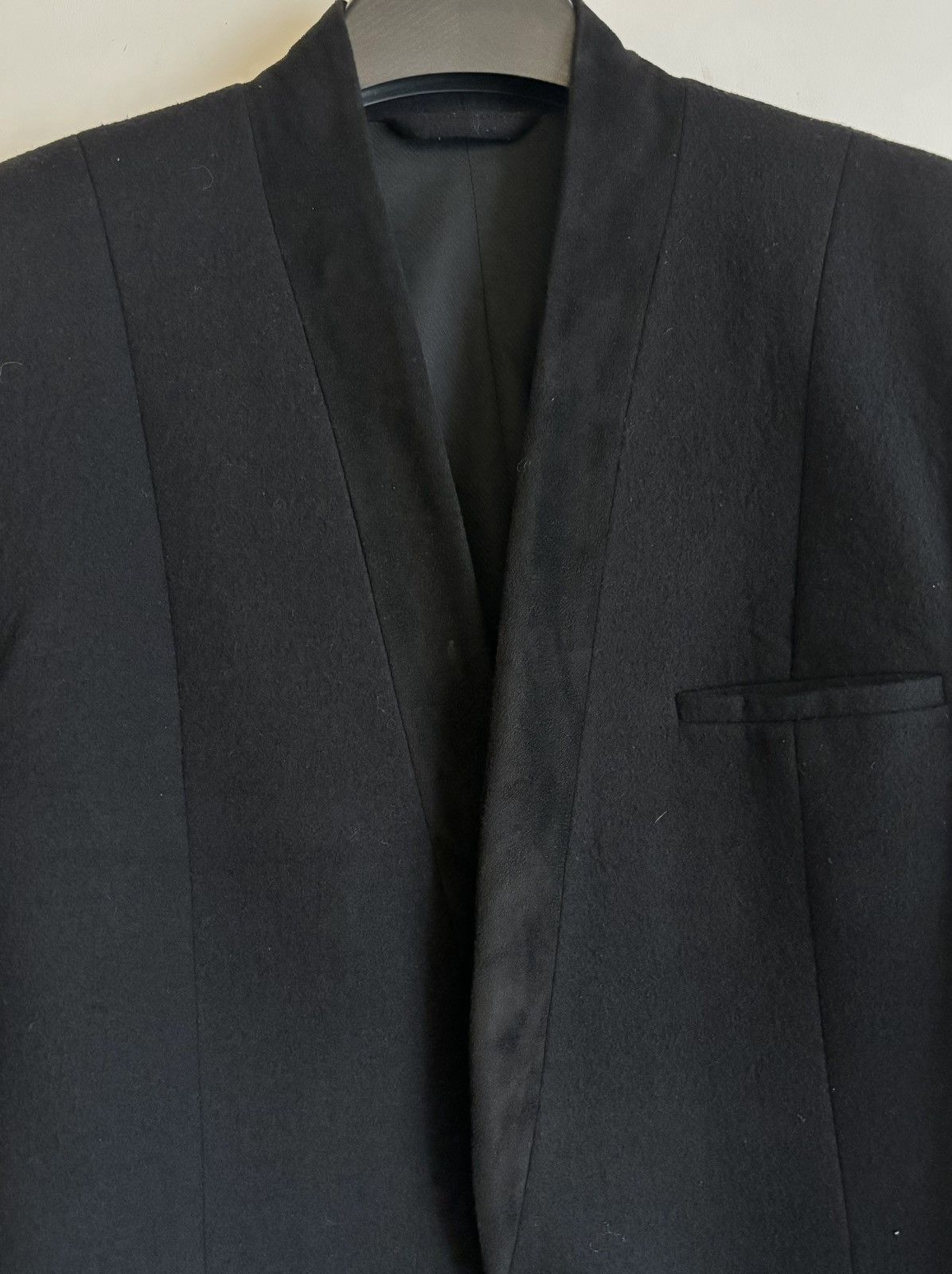 Maison Margiela Maison Martin Margiela | AW2010 Collarless Suit Jacket Size 48R - 5 Thumbnail