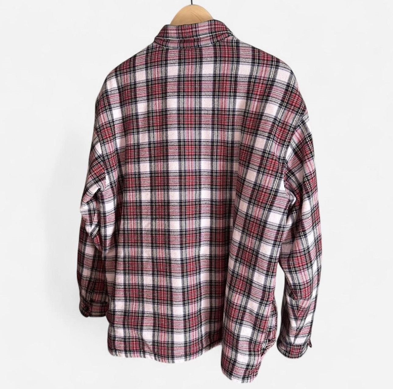 Supreme Supreme Zip Up Thermal Lined Flannel Jacket Size US L / EU 52-54 / 3 - 5 Thumbnail