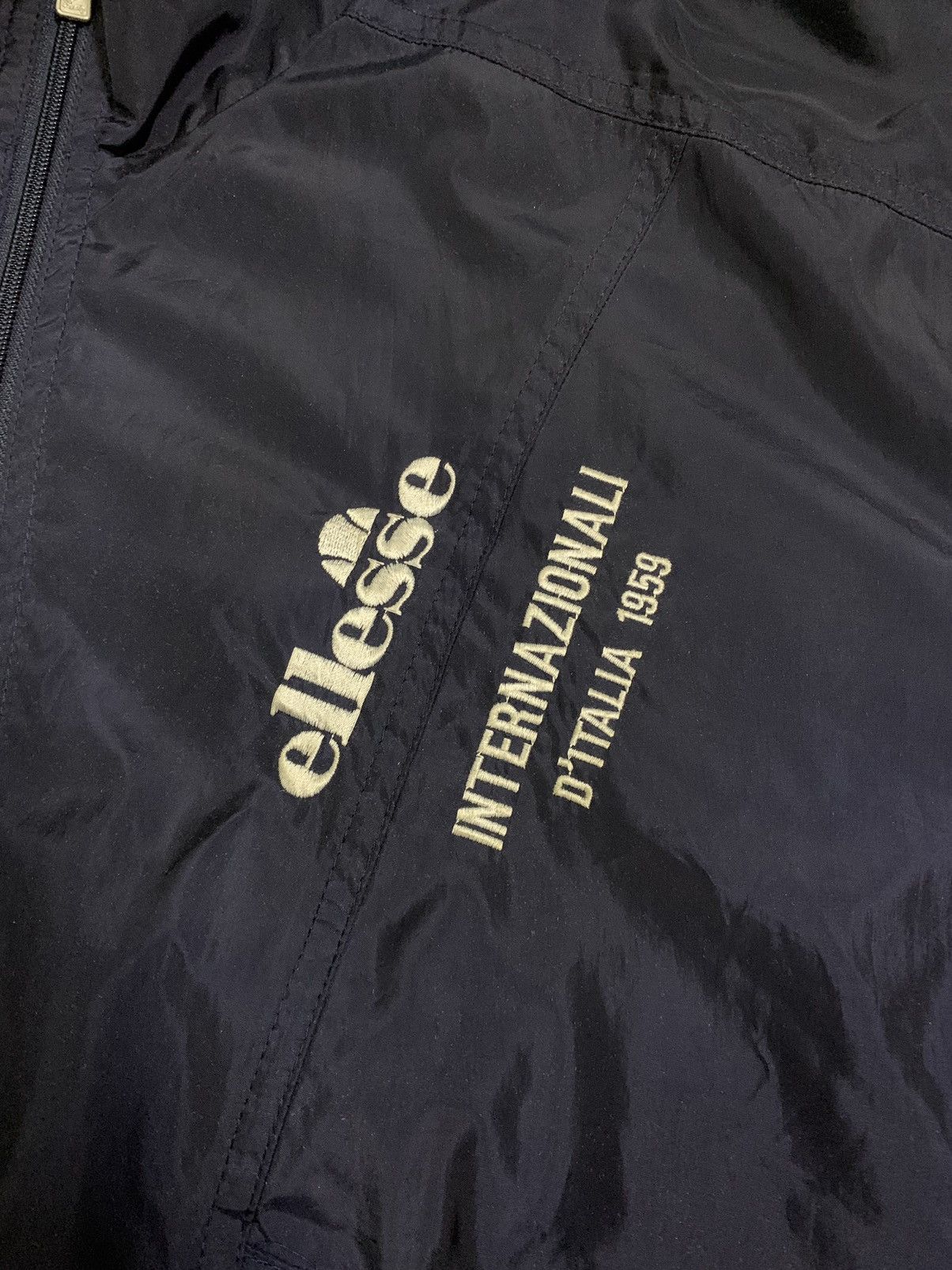 Ellesse Vintage Ellesse D’ Italia Embroidered Bomber Jacket Size US L / EU 52-54 / 3 - 7 Thumbnail