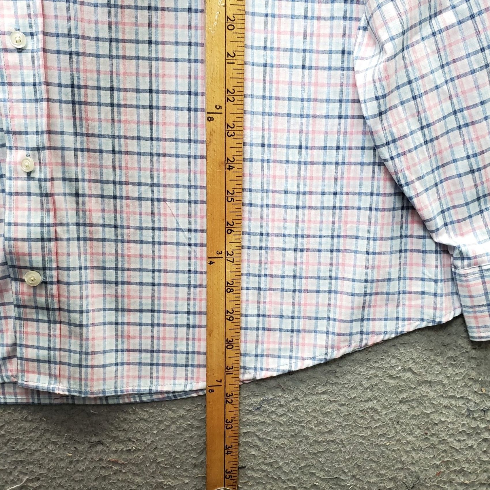 Izod IZOD Mens Shirt 3XB Multi Plaid Woven Long Sleeve Button-Down Casual Mens Size 3XB Color Multicolor Size US XXL / EU 58 / 5 - 3 Thumbnail