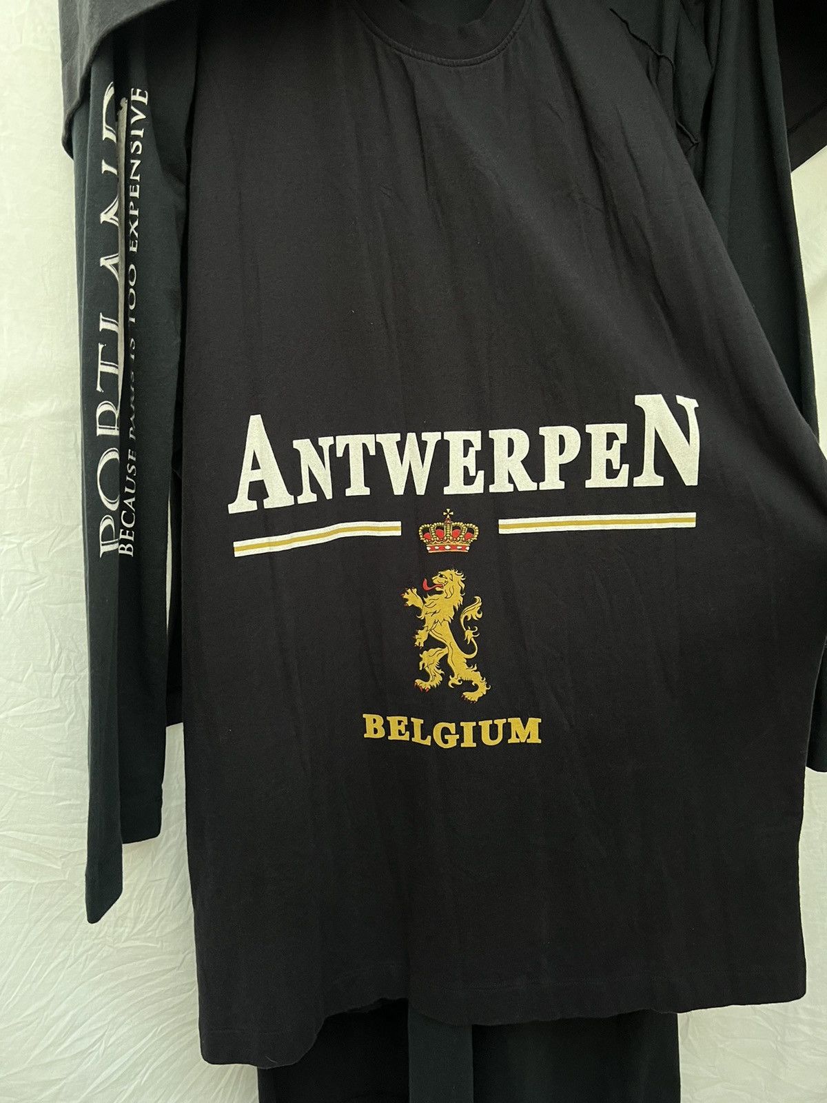 Vetements Vetements PARIS layered Tshirt dress Size US XS / EU 42 / 0 - 9 Thumbnail