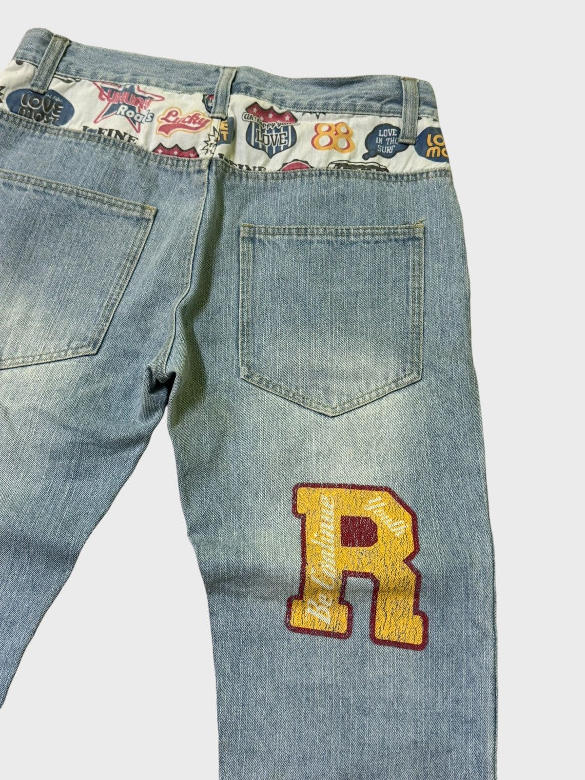 Japanese Brand CLONE DEVGRU DESIGN PRINTED CLAWMARK DENIM Size US 30 / EU 46 - 9 Thumbnail