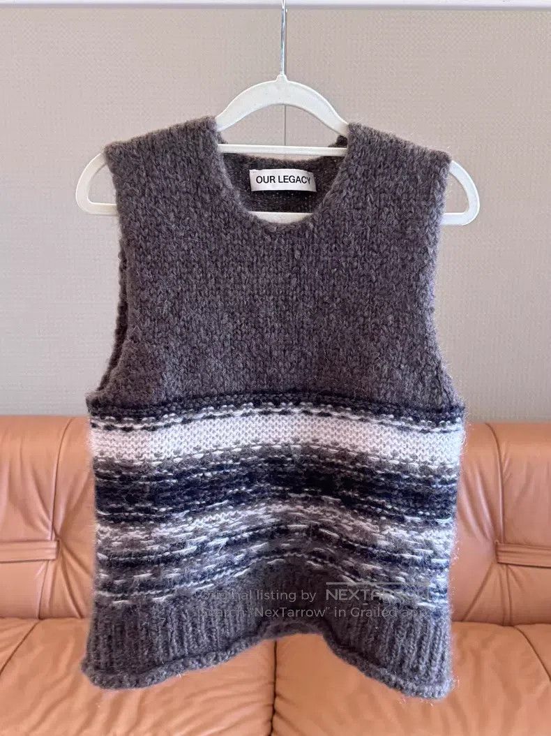 Our Legacy Our Legacy Wool knit vest Size US S / EU 44-46 / 1 - 1 Thumbnail