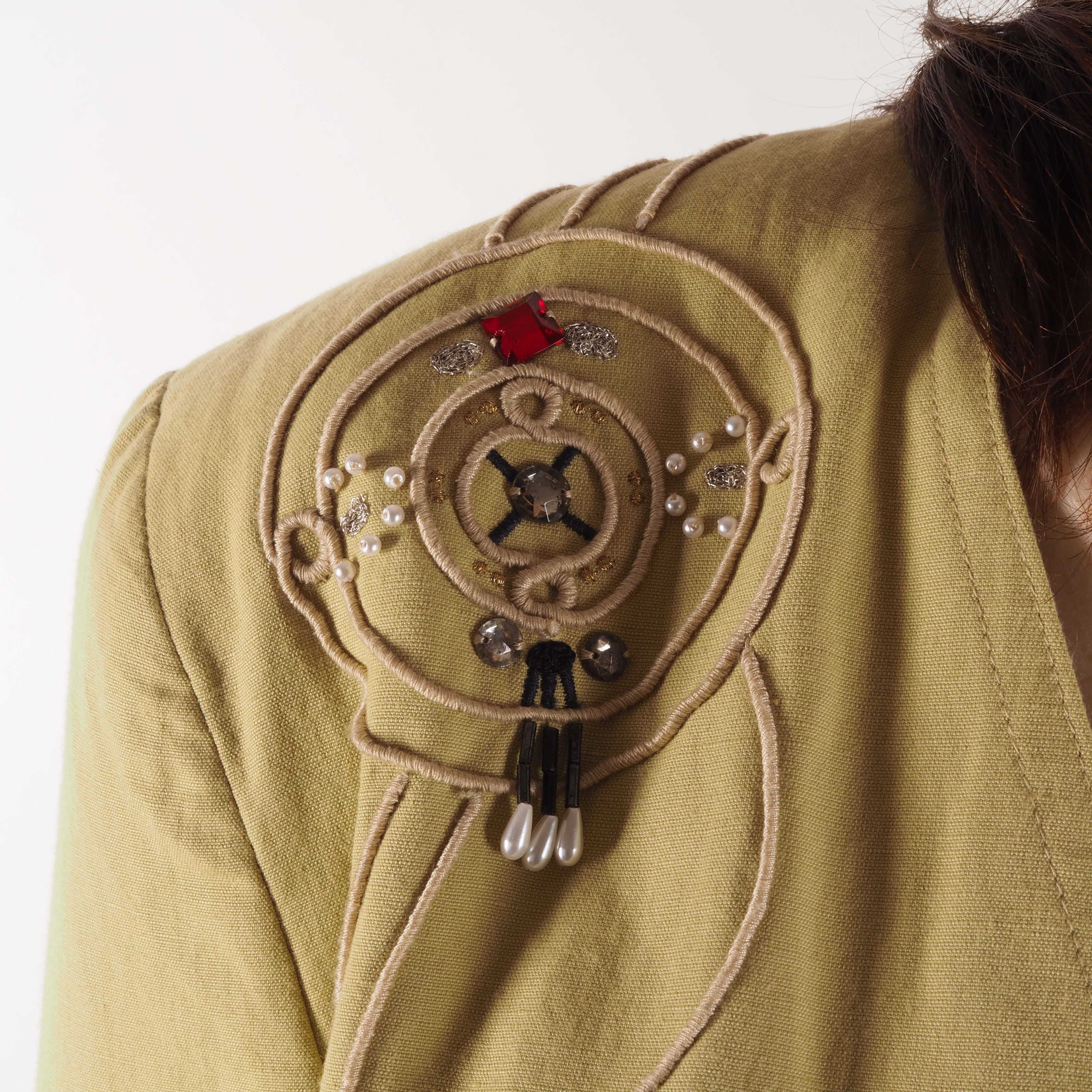 Escada × Vintage Escada by Laurel Vintage Love Forever Jacket Retro 90s Size ONE SIZE - 4 Thumbnail
