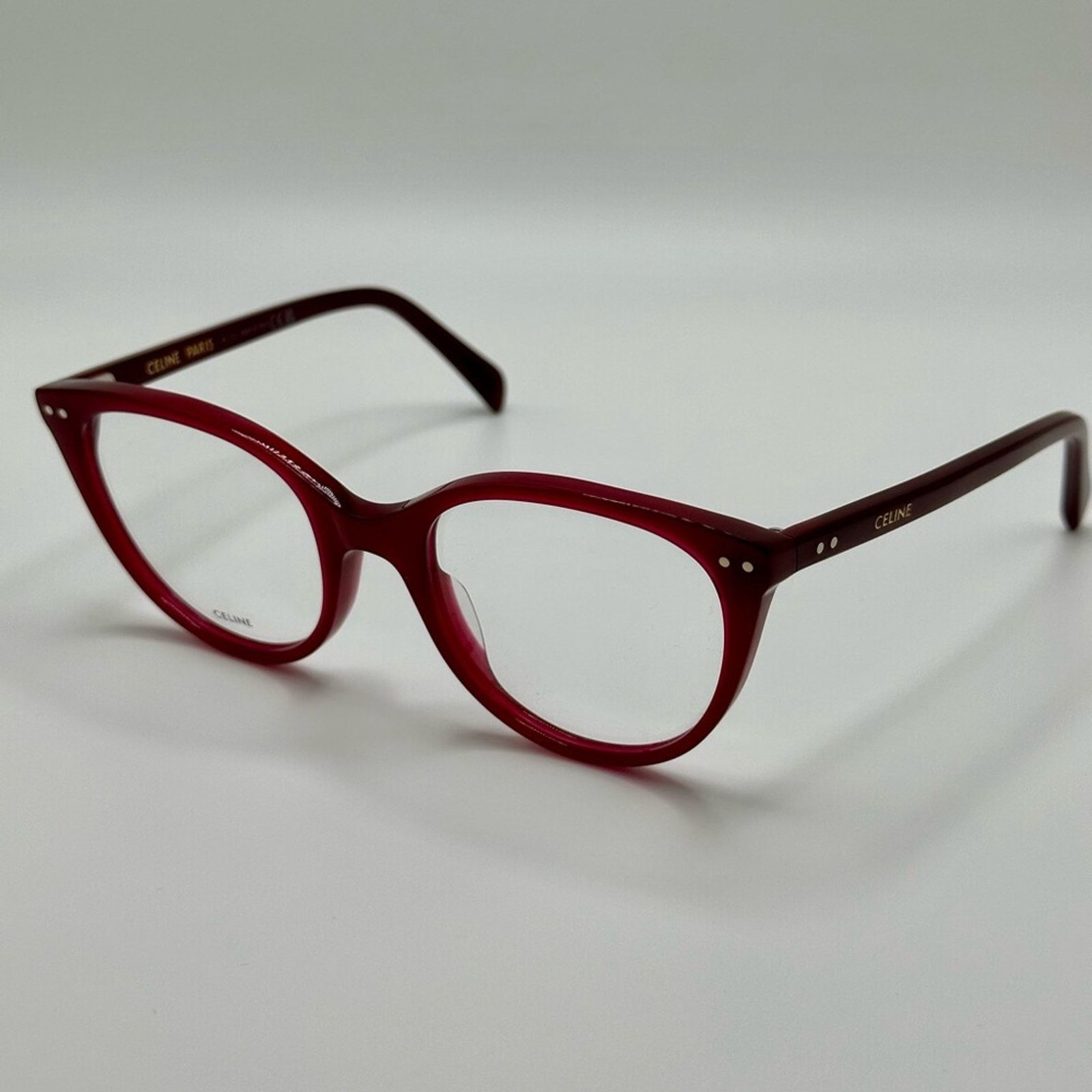 Celine NEW Celine Women's Glasses CL50068I 52069 Burgundy Size ONE SIZE - 2 Thumbnail