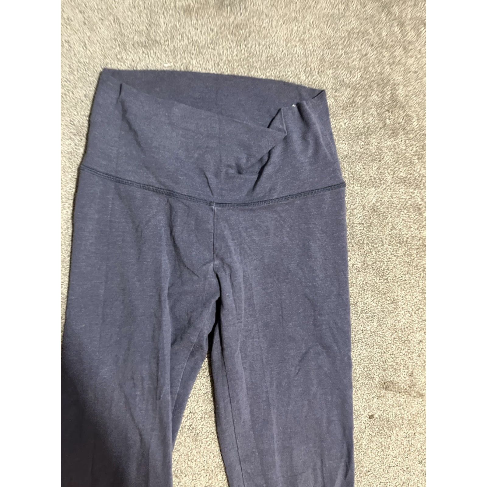 Vintage Aerie Chill Play Move Leggings Womens M Blue Solid Activewear Size 32" / US 10 / IT 46 - 2 Thumbnail