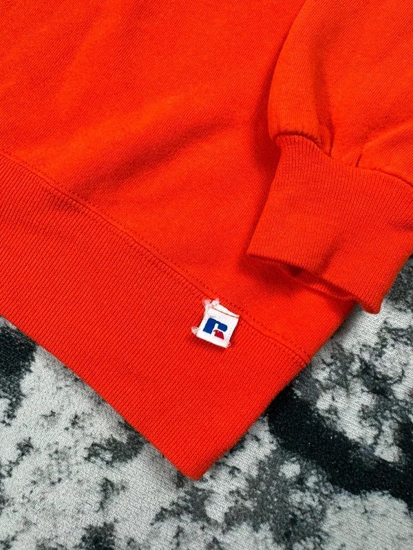 Other Russell XL usa boxy orange vintage crewneck sweatshirt Size US XL / EU 56 / 4 - 3 Thumbnail