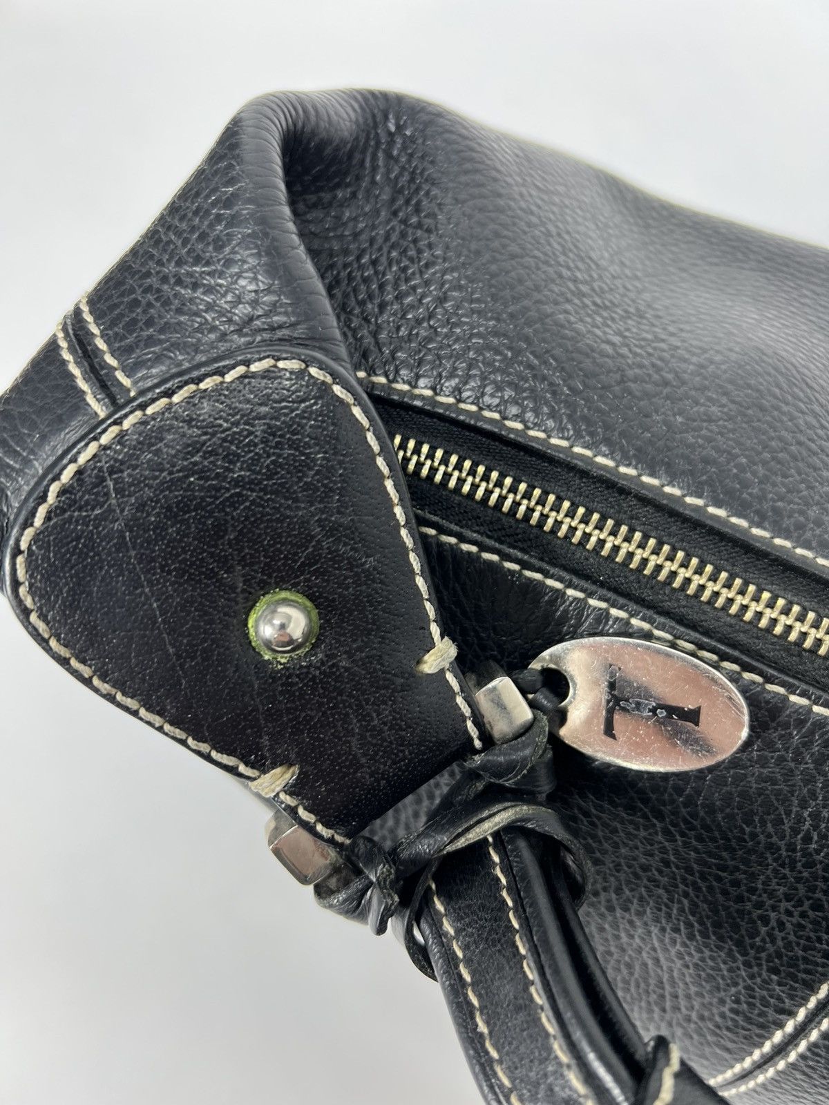 Tod's Vintage streetwear y2k luxury Tod’s Leather Hobo Handle Bag Size ONE SIZE - 6 Thumbnail