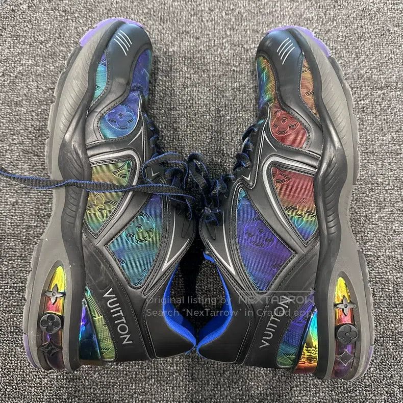 Louis Vuitton Louis Vuitton Rainbow Laser Sneakers Size US 8.5 / EU 41-42 - 5 Thumbnail