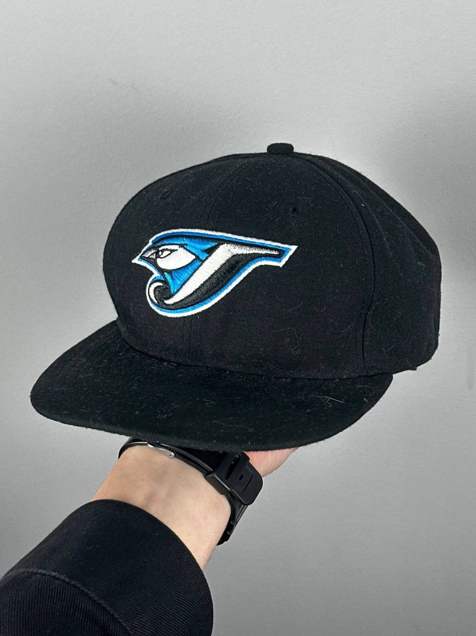 New Era Vintage Toronto Blue Jays Balck Fitted Snapback Hat Size ONE SIZE - 2 Thumbnail