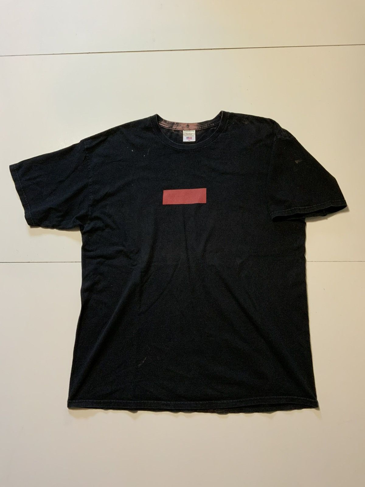 Pizza Slime Sold Out!! Pizza Slime Empty Box Logo Black S/S Crew T-shirt Size US XL / EU 56 / 4 - 2 Thumbnail