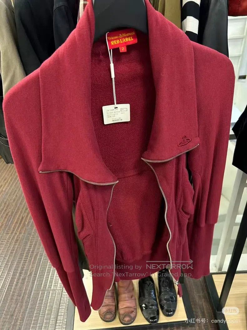 Vivienne Westwood Vivienne Westwood Knit Jacket with Embroidered Collar and Size M / US 6-8 / IT 42-44 - 1 Thumbnail