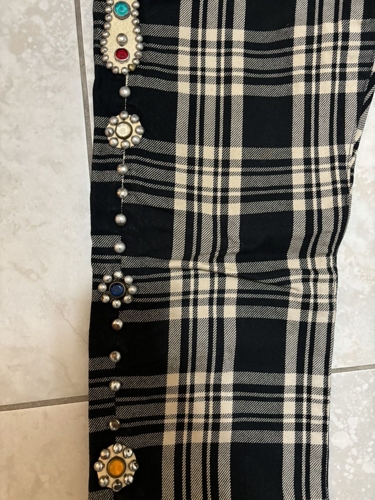 Kapital Rare FW14 1st release Kapital Kountry gemstone studded pants Size US 30 / EU 46 - 17 Thumbnail