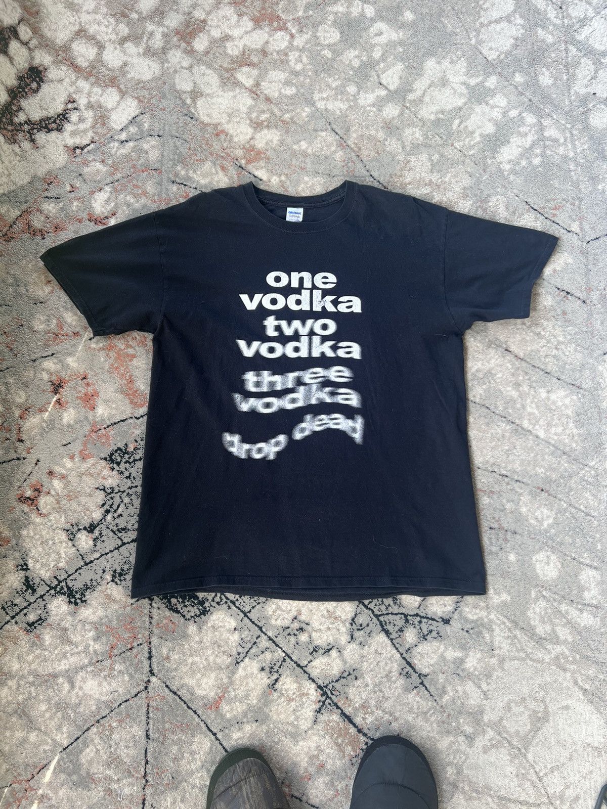 Other One Vodka Two Vodka Three Vodka Drop Dead Tee Size US XL / EU 56 / 4 - 1 Thumbnail