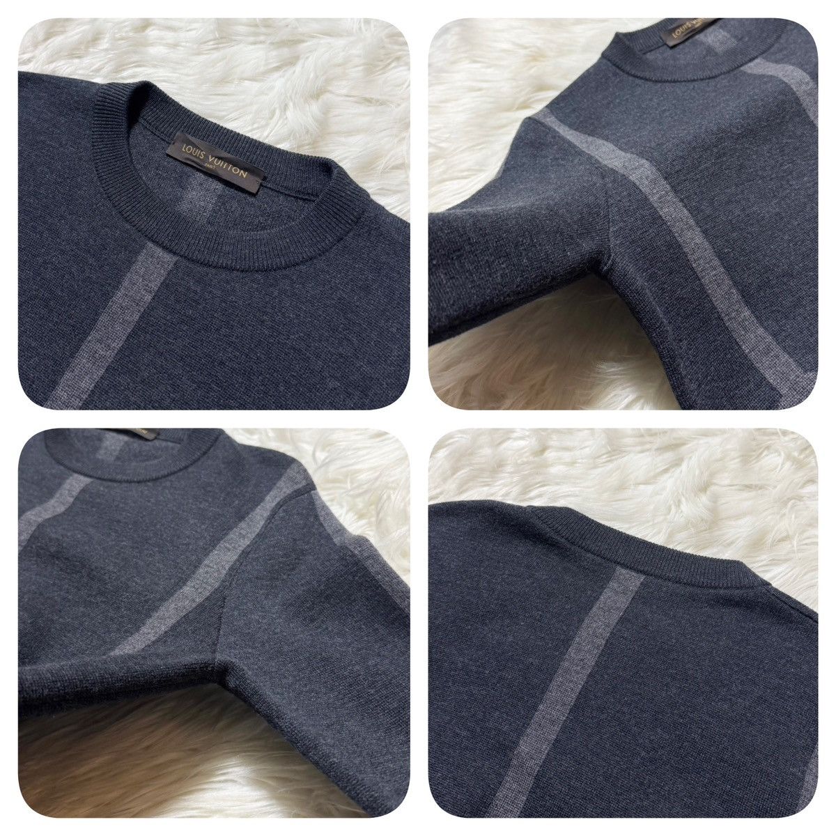 Louis Vuitton Louis Vuitton, color-blocked wool knit sweater Size US S / EU 44-46 / 1 - 6 Thumbnail