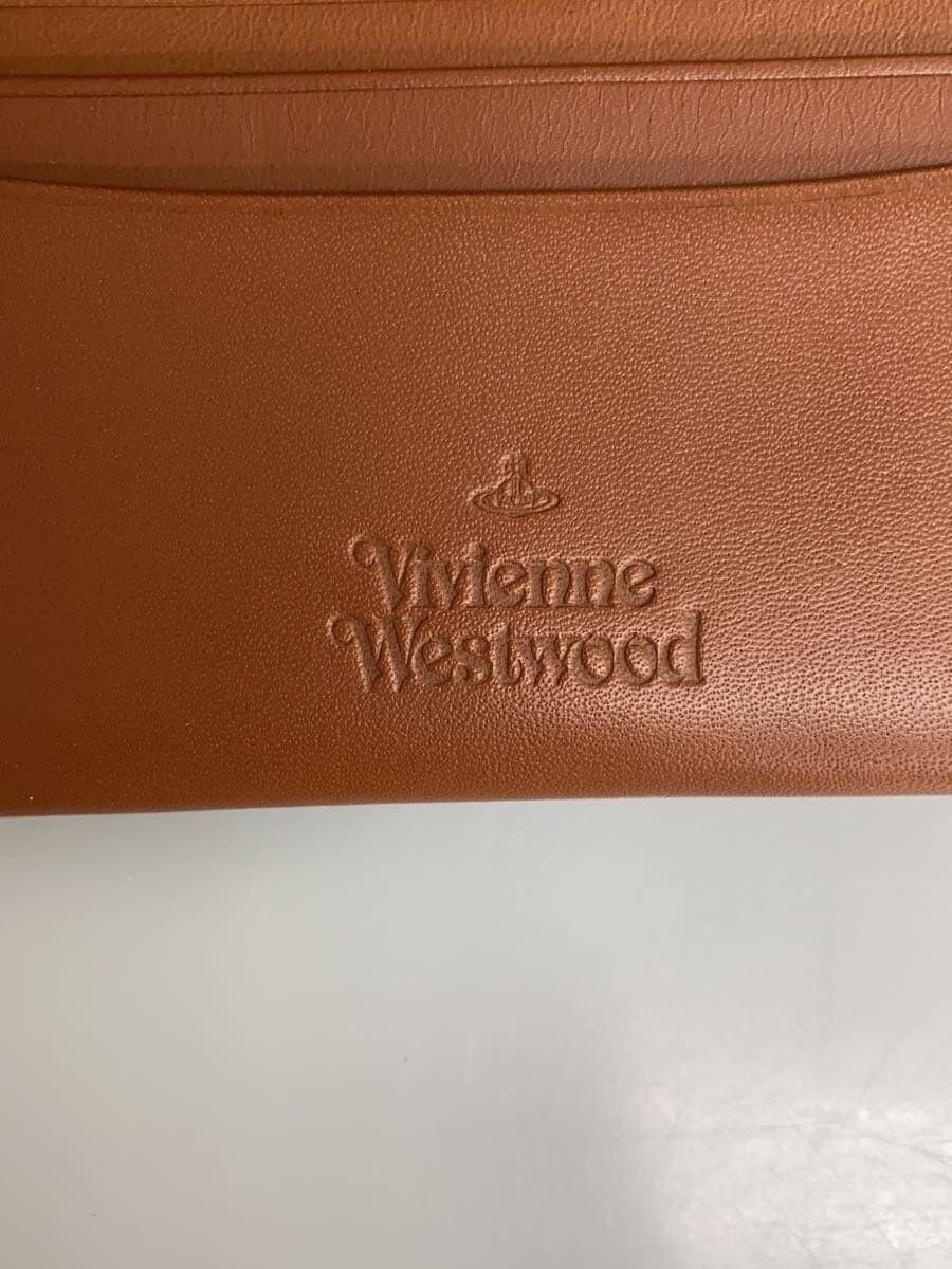 Vivienne Westwood Contrast Stitch Orb Leather Card Holder Wallet Size ONE SIZE - 4 Thumbnail