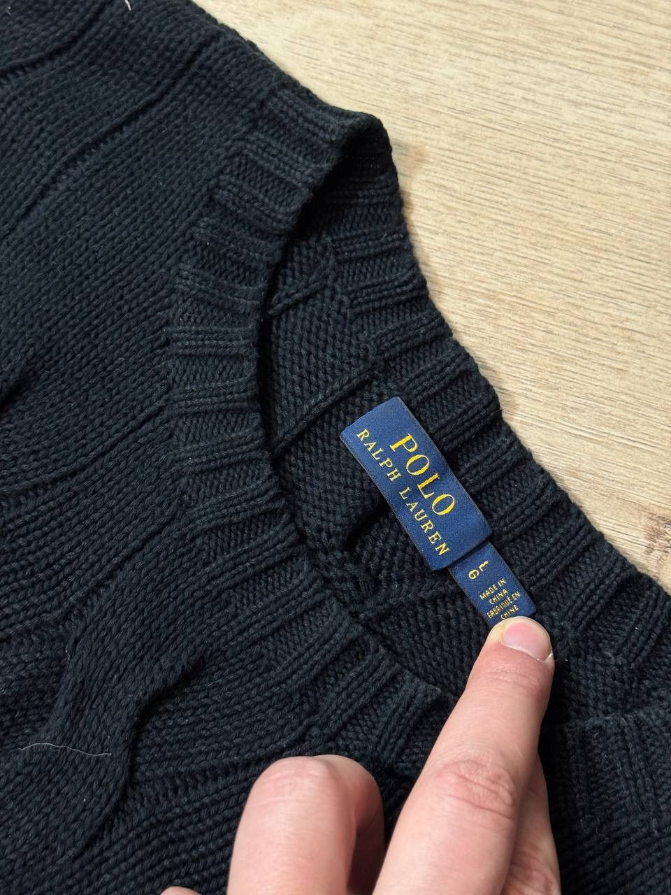 Polo Ralph Lauren Polo Ralph Lauren Cable Knit Sweater Size L / US 10 / IT 46 - 3 Thumbnail