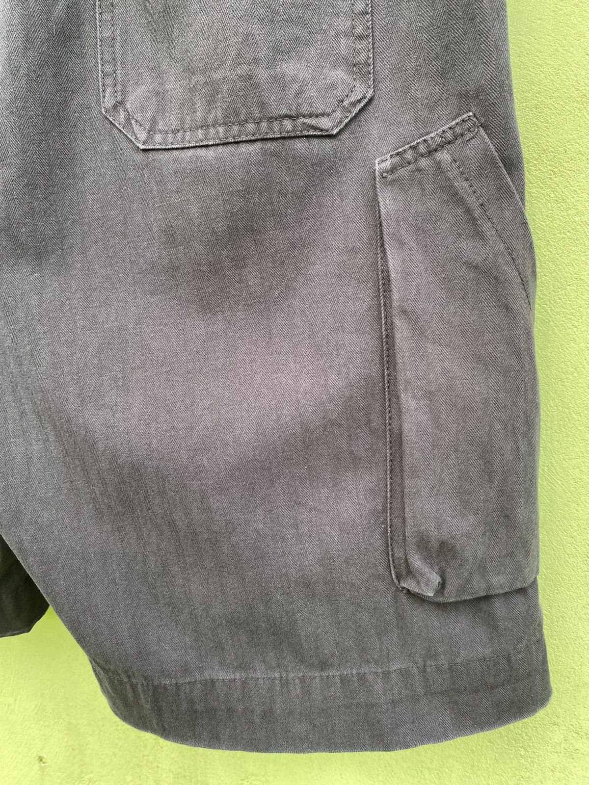 Japanese Brand Japanese Work Style Utility Shorts Elastic Waist Dark Grey Size US 38 / EU 54 - 10 Thumbnail