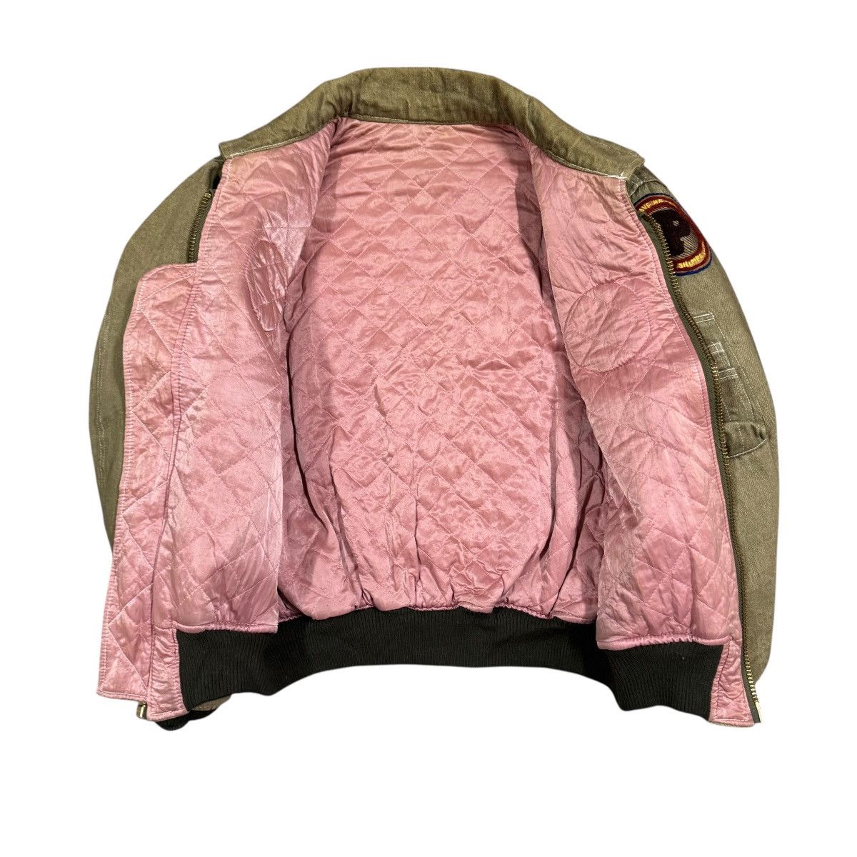 Karl Helmut Vtg🔥Pink House Karl Helmut Bomber Duck Canvas Bondage Jacket Size US M / EU 48-50 / 2 - 13 Thumbnail